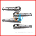 Conical twin screw and barrel / extruder screw and barrel